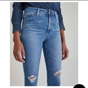 AG FARRAH SKINNY ANKLE JEANS • SZ 30